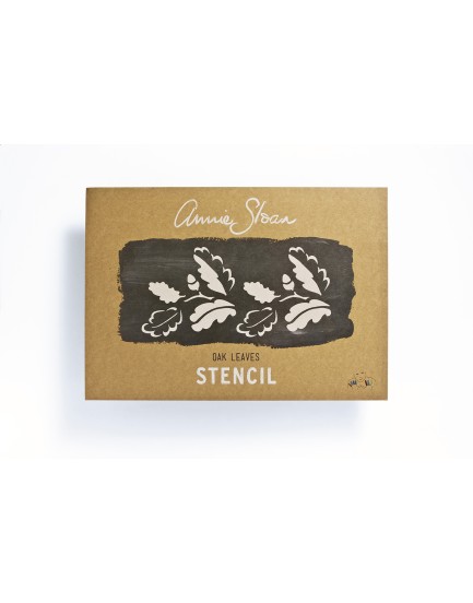 Annie Sloan stencil A3 Oak Leaves