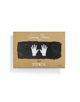 Annie Sloan stencil Hands