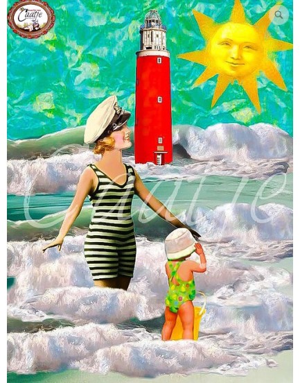 Postkaart Caatje zomer 10