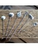 Set van 6 Zeeuwse schelpenprikkers