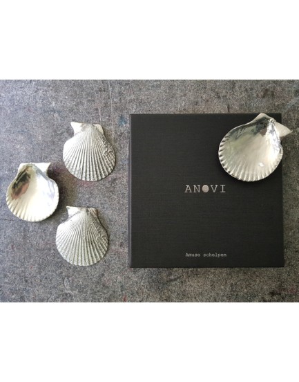 Set van 4 amuse schelpen Set van 4 amuse schelpen