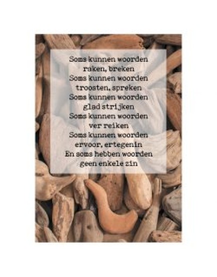 Postkaart gedicht Ariena Ruwaard 9