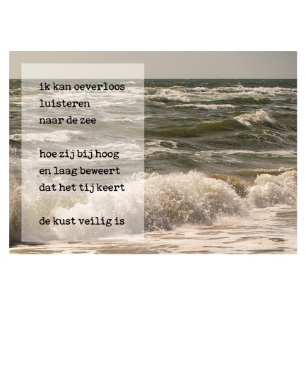 Postkaart gedicht Ariena Ruwaard Postkaart gedicht Ariena Ruwaard