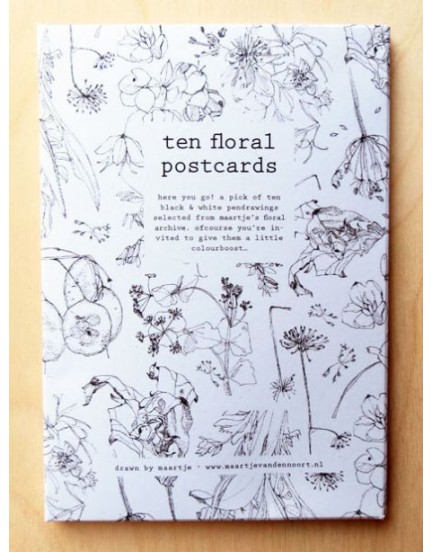 Maartje van den Noort set 10 floral Maartje van den Noort set 10 floral